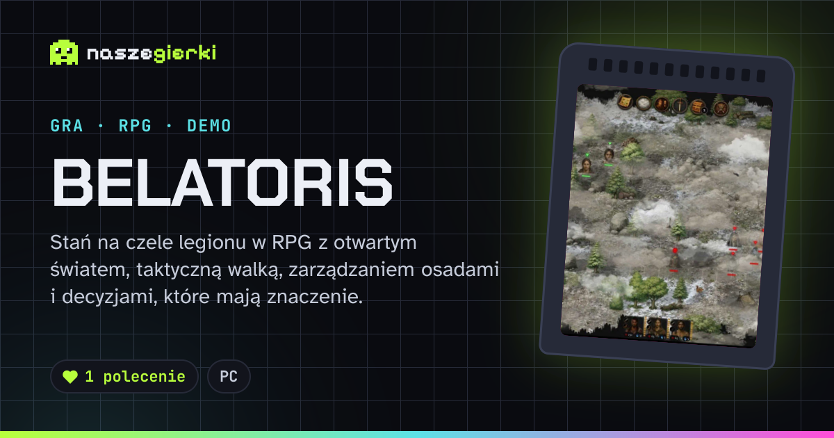 Podgląd linku do gry Belatoris