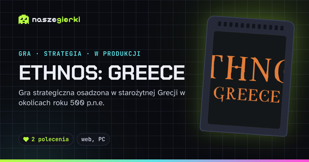 Podgląd linku do gry Ethnos: Greece