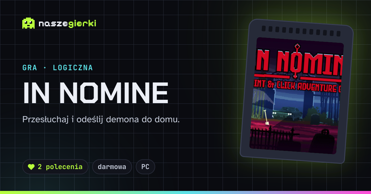 Podgląd linku do gry In Nomine