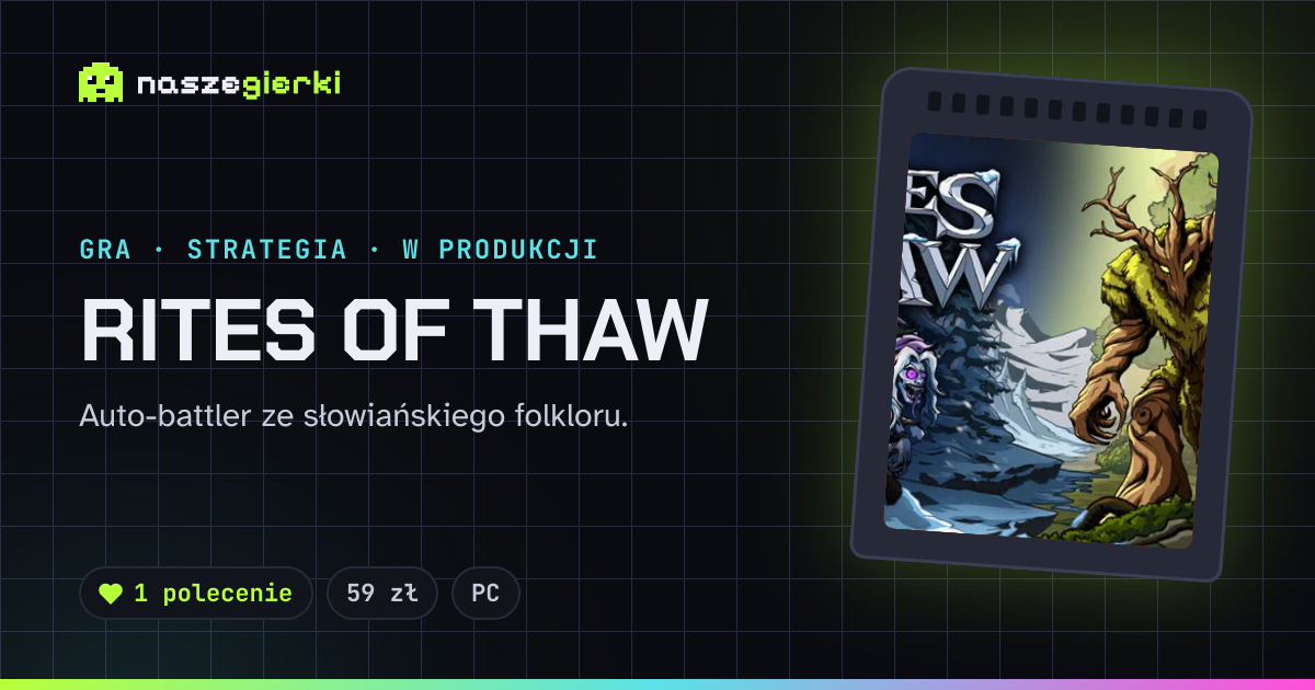 Podgląd linku do gry Rites of Thaw